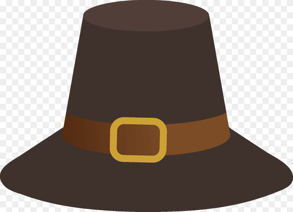 Piligrim Hat Clipart, Clothing, Accessories, Buckle Free Png
