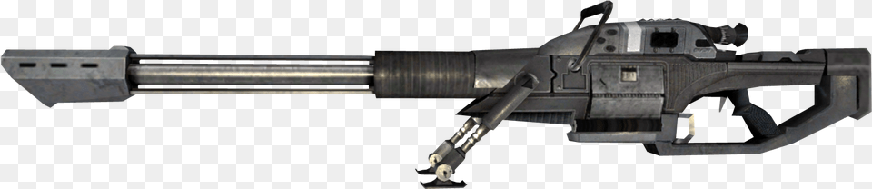 Pilium Gun Battlefield 2142 Sniper Rifle, Firearm, Weapon, Machine Gun Png Image