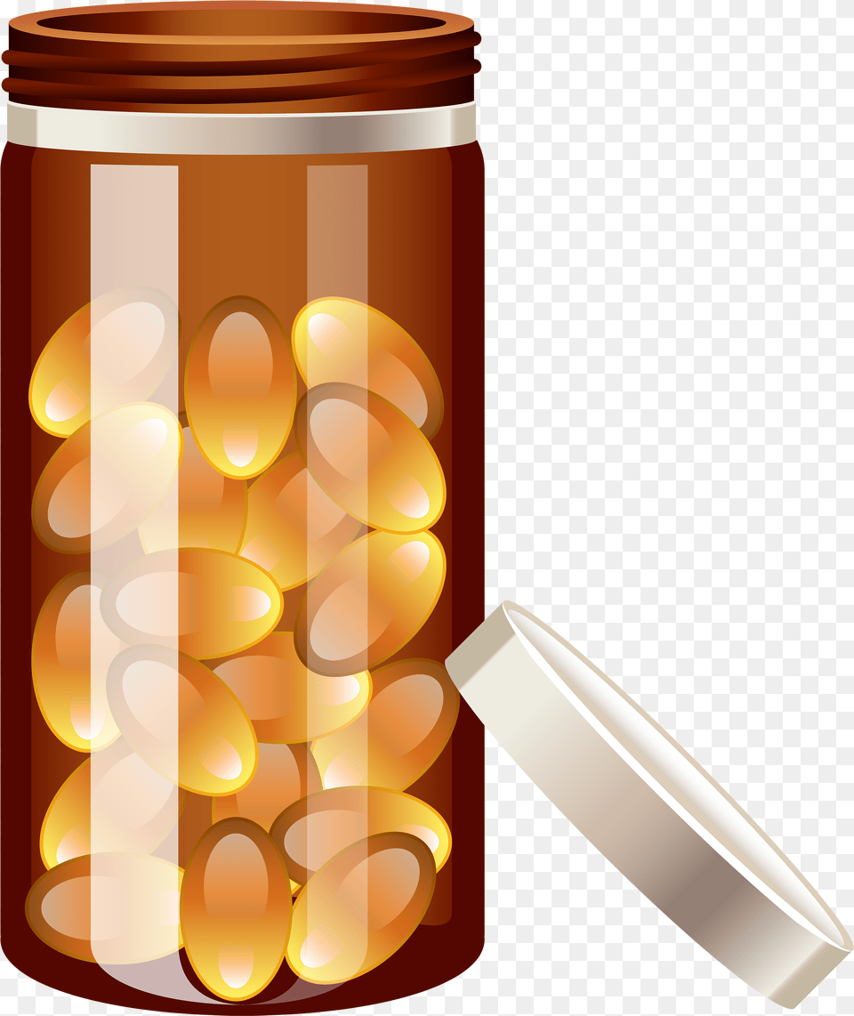 Pill Bottle Clipart, Medication, Shaker Png