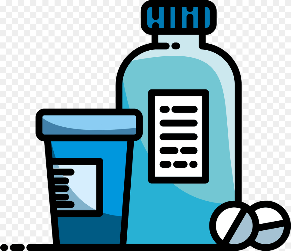 Pill Bottle Clipart, Lotion, Toothpaste, Gas Pump, Machine Free Transparent Png