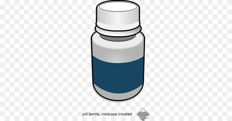 Pill Bottle Vector Clip Art, Jar, Shaker Png Image
