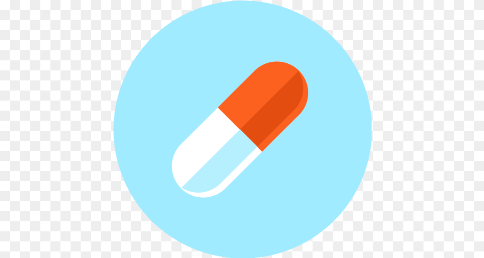 Pill Icon Circle, Capsule, Medication Png Image