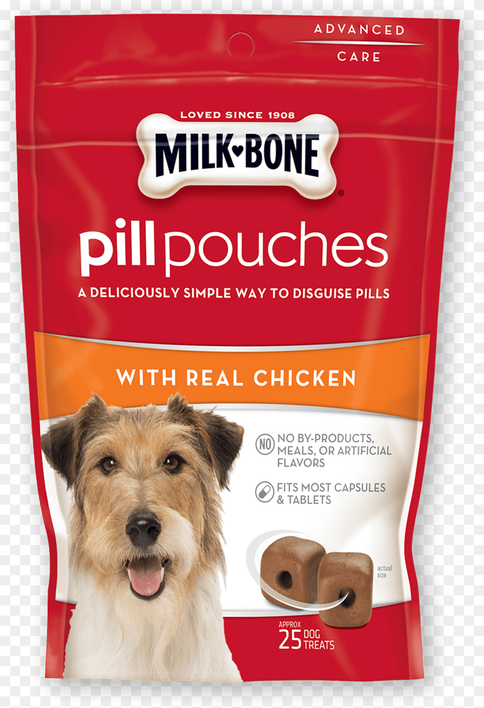 Pill Pouches With Real Chicken Milk Bone Pill Pouches, Animal, Canine, Dog, Mammal Free Transparent Png