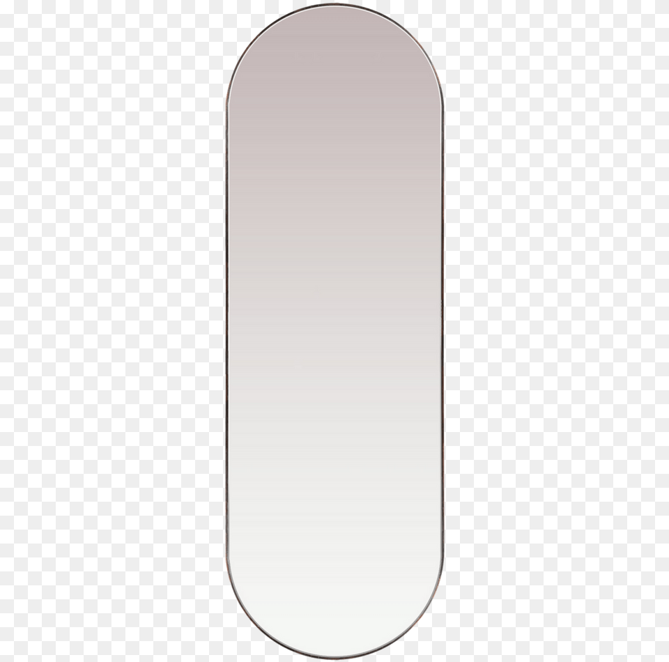 Pill Shaped Mirror Frameless Free Png Download