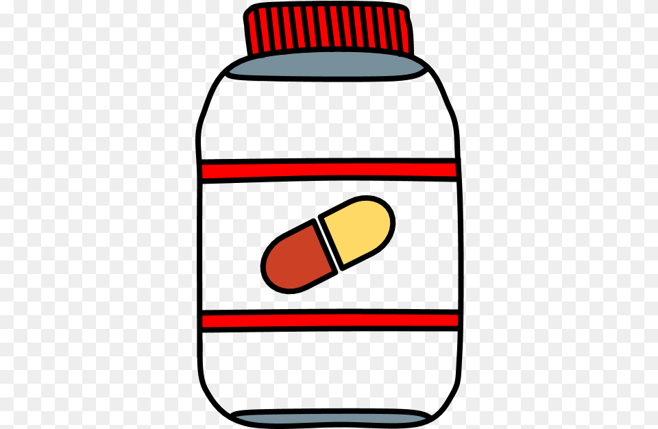 Pill Vitamin Medicine Bottle Pill Bottle Clipart, Medication, Capsule Free Png Download