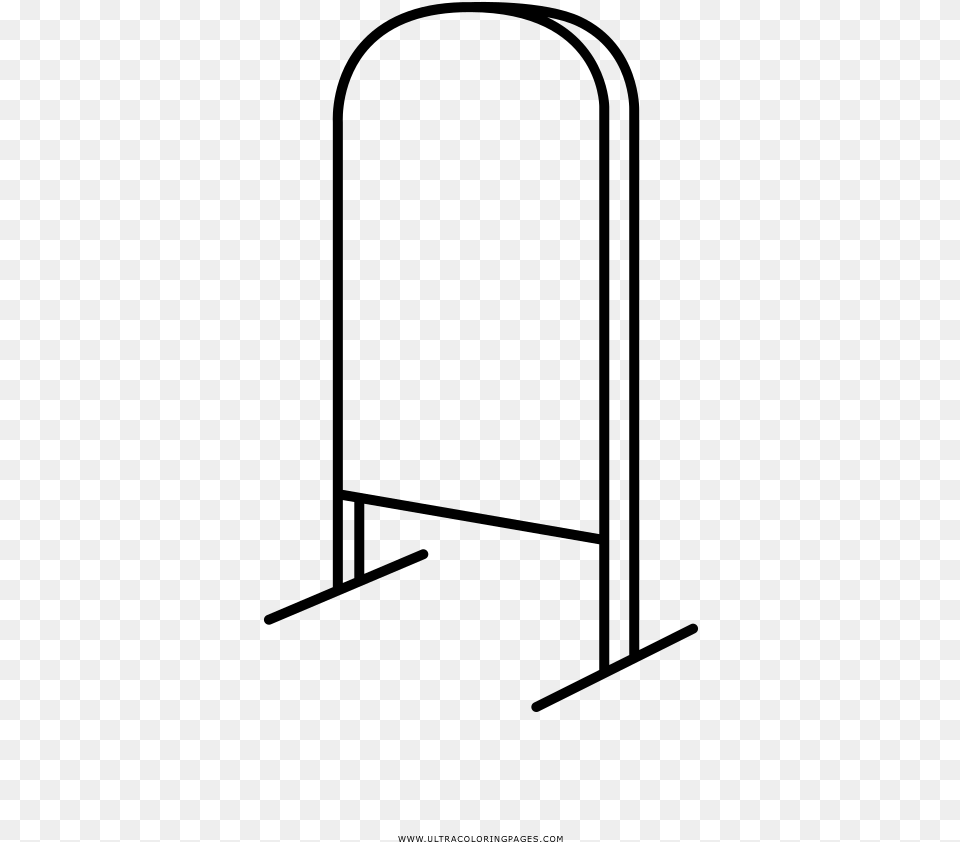 Pillar Coloring Page, Gray Free Transparent Png