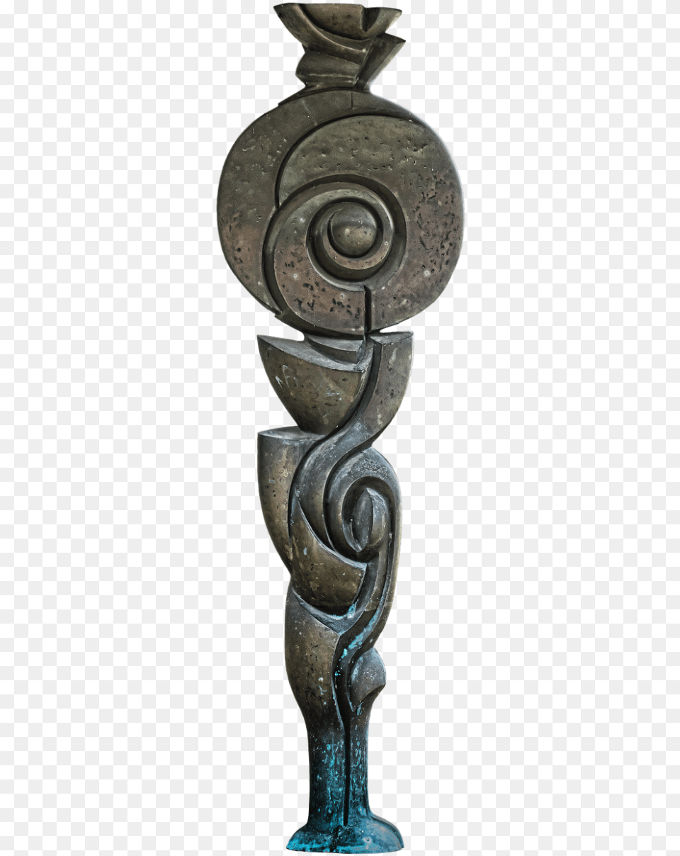 Pillar Stone Art Stone Sculptor Sculpture, Bronze, Emblem, Symbol, Glass Png Image