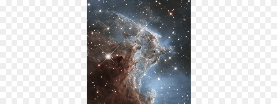 Pillars In The Monkey Head Nebula Ngc 2174 Monkey Head Nebula Outer Space Blank, Astronomy, Outer Space Free Png Download