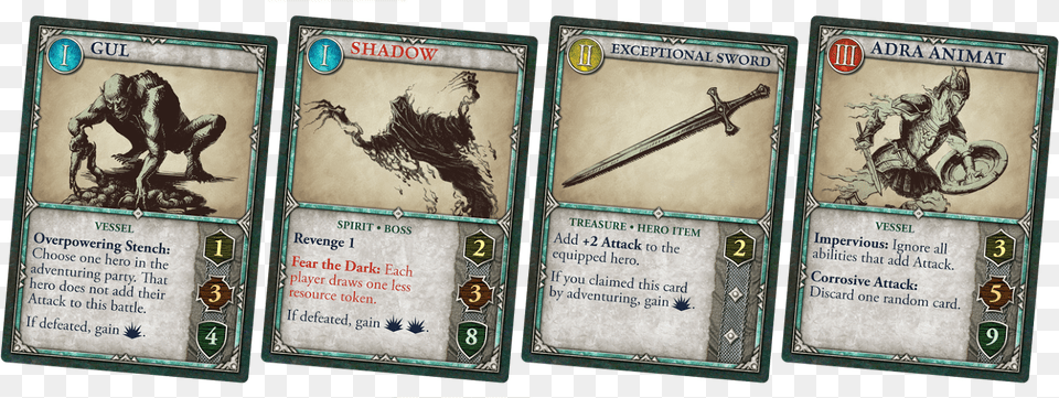 Pillars Of Eternity Gets A Card Game Collectible Weapon, Sword, Blade, Dagger, Knife Free Png