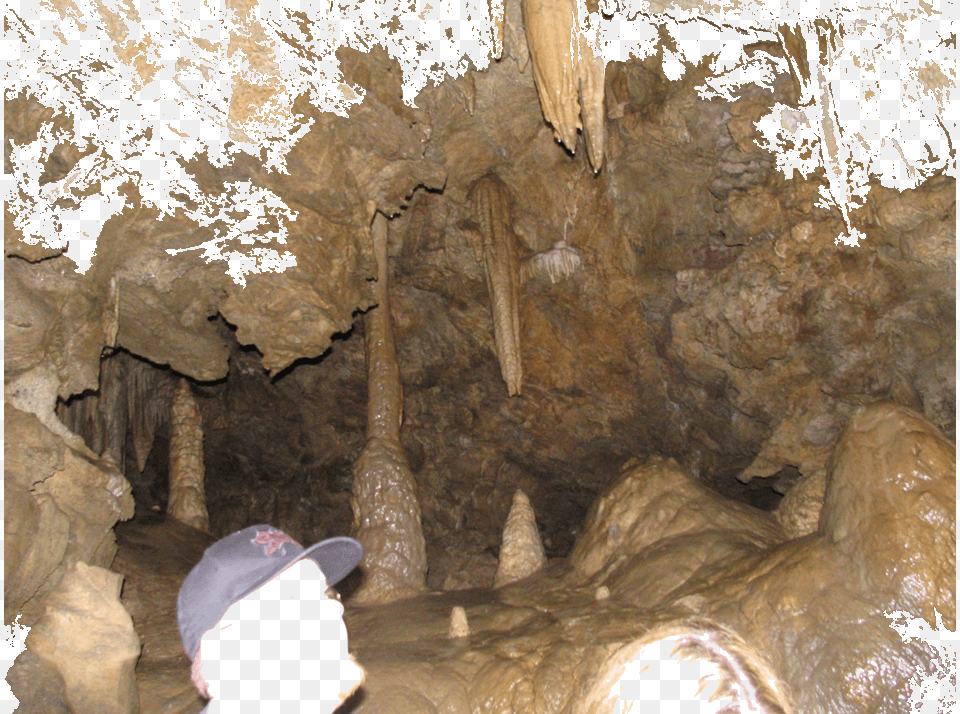 Pillars Stalegtites And Stalegmites Oregon Caves National Monument, Cave, Nature, Outdoors, Person Png Image