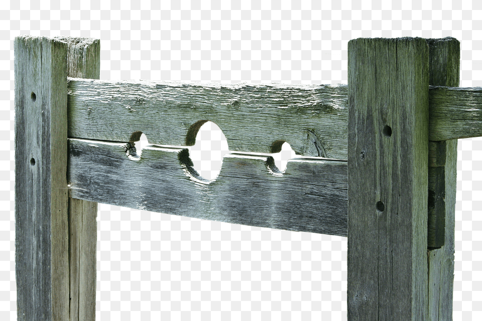 Pillory Hole, Wood Free Png