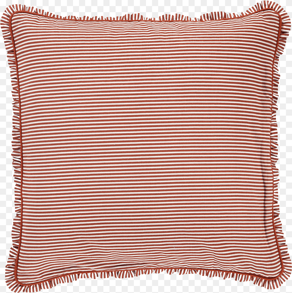 Pillow Case Ruffles And Stripes Throw Pillow, Cushion, Home Decor Png Image