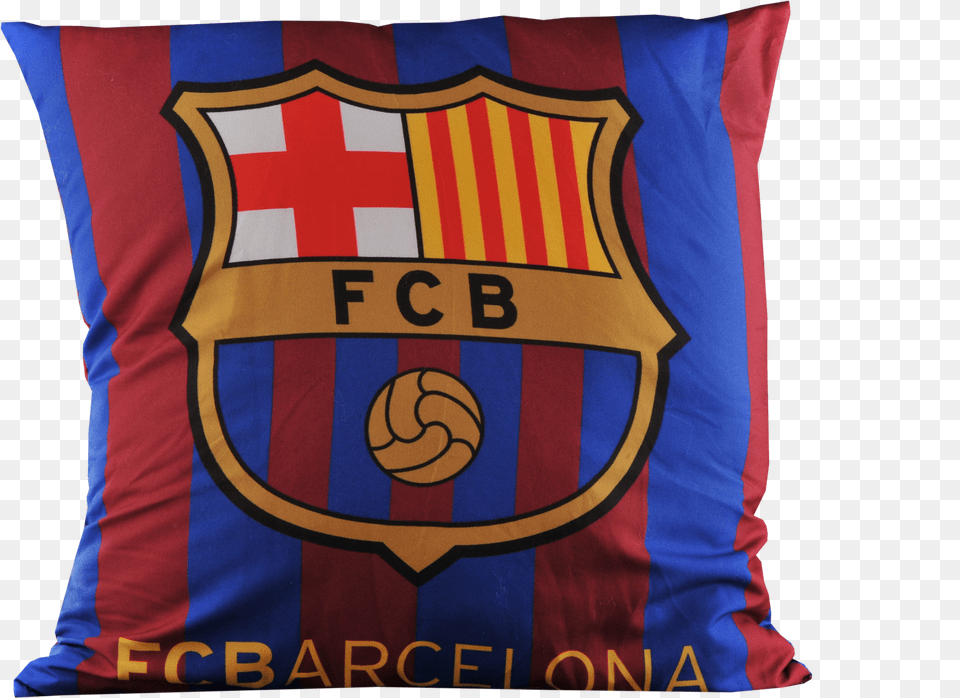 Pillow Fc Barcelona Mikrofibra 40x40 Fc Barcelona, Text Png Image