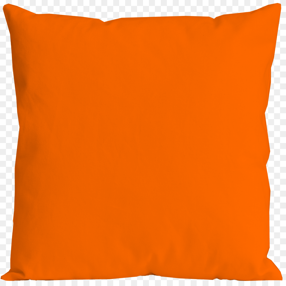 Pillow Orange, Cushion, Home Decor Png