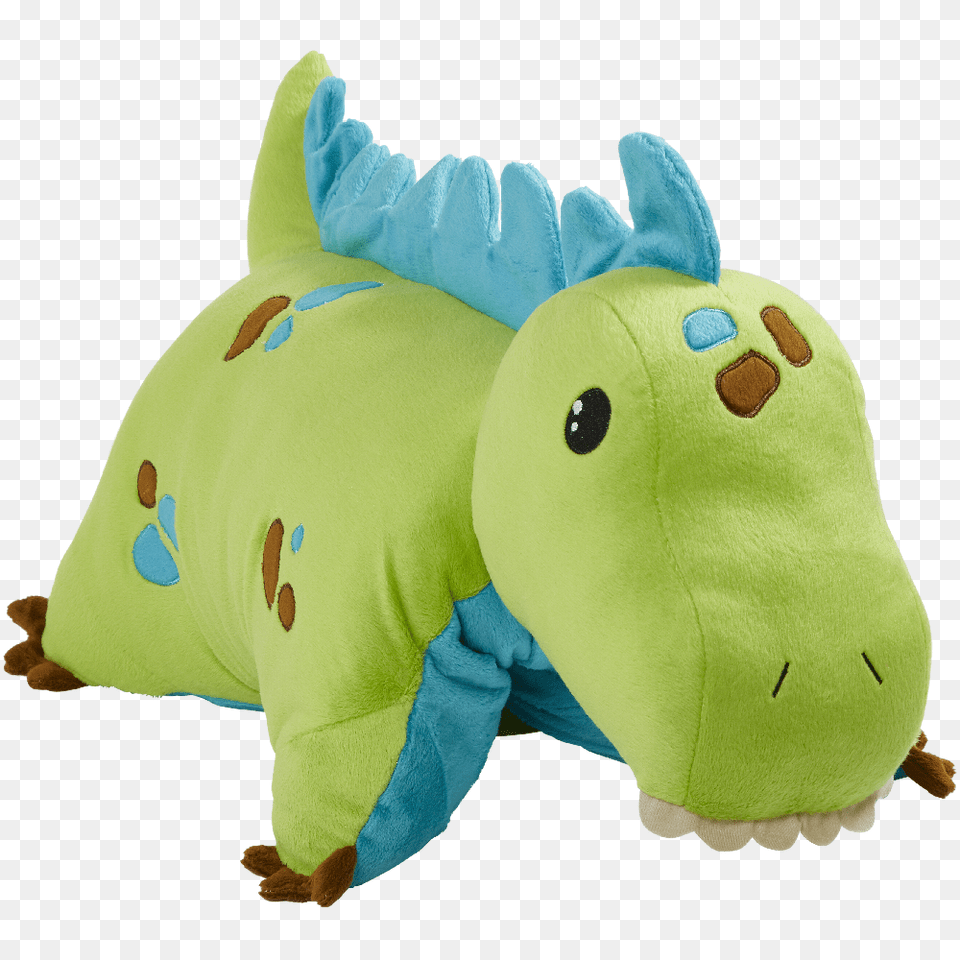 Pillow Pet My First Green Dinosaur Inch Large Plush Stuffed, Cushion, Home Decor, Toy, Clothing Free Transparent Png