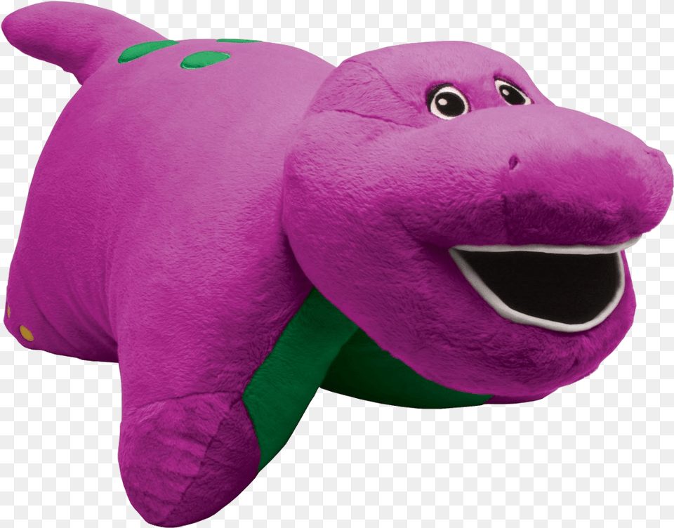 Pillow Pets Barney Baby Barney, Plush, Toy Free Transparent Png
