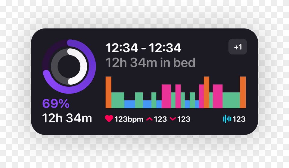 Pillow Sleep Cycle Tracker For Apple Watch Pillow Language, Text, Credit Card Free Png