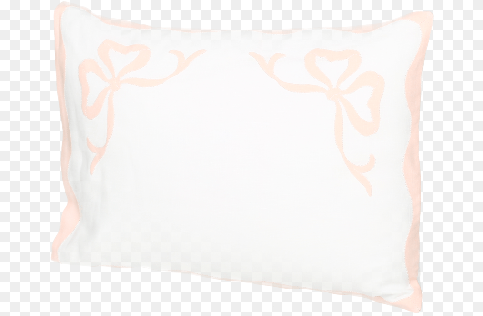 Pillowcase Pink Ribbon Cushion, Home Decor, Pillow, Adult, Bride Free Png Download