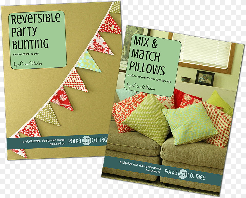 Pillows And Bunting Living Room, Advertisement, Cushion, Home Decor, Poster Png Image