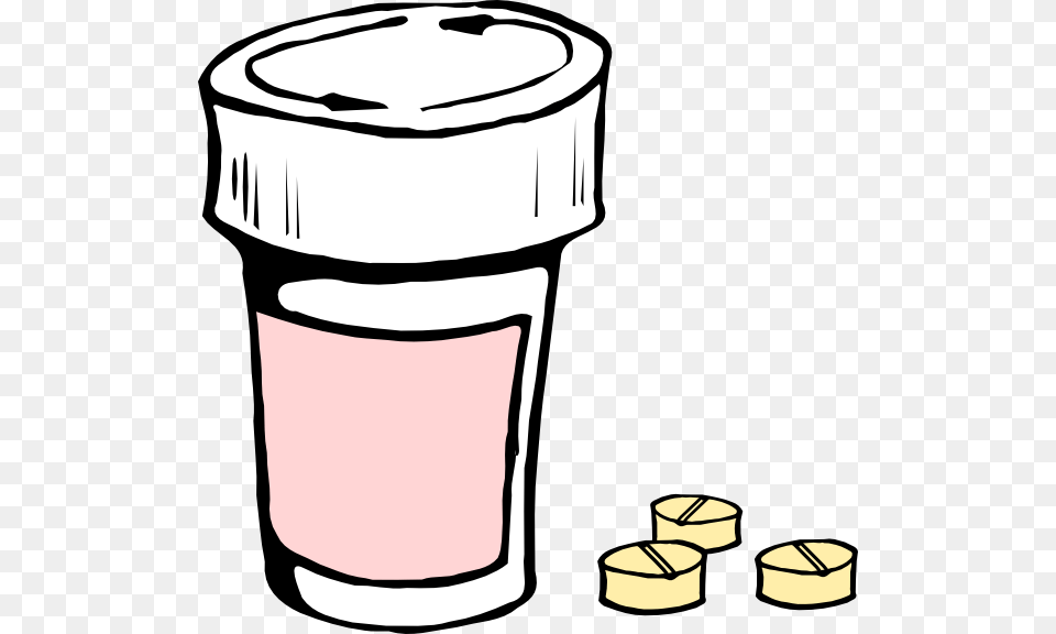Pills And Bottle Clip Art Free Png