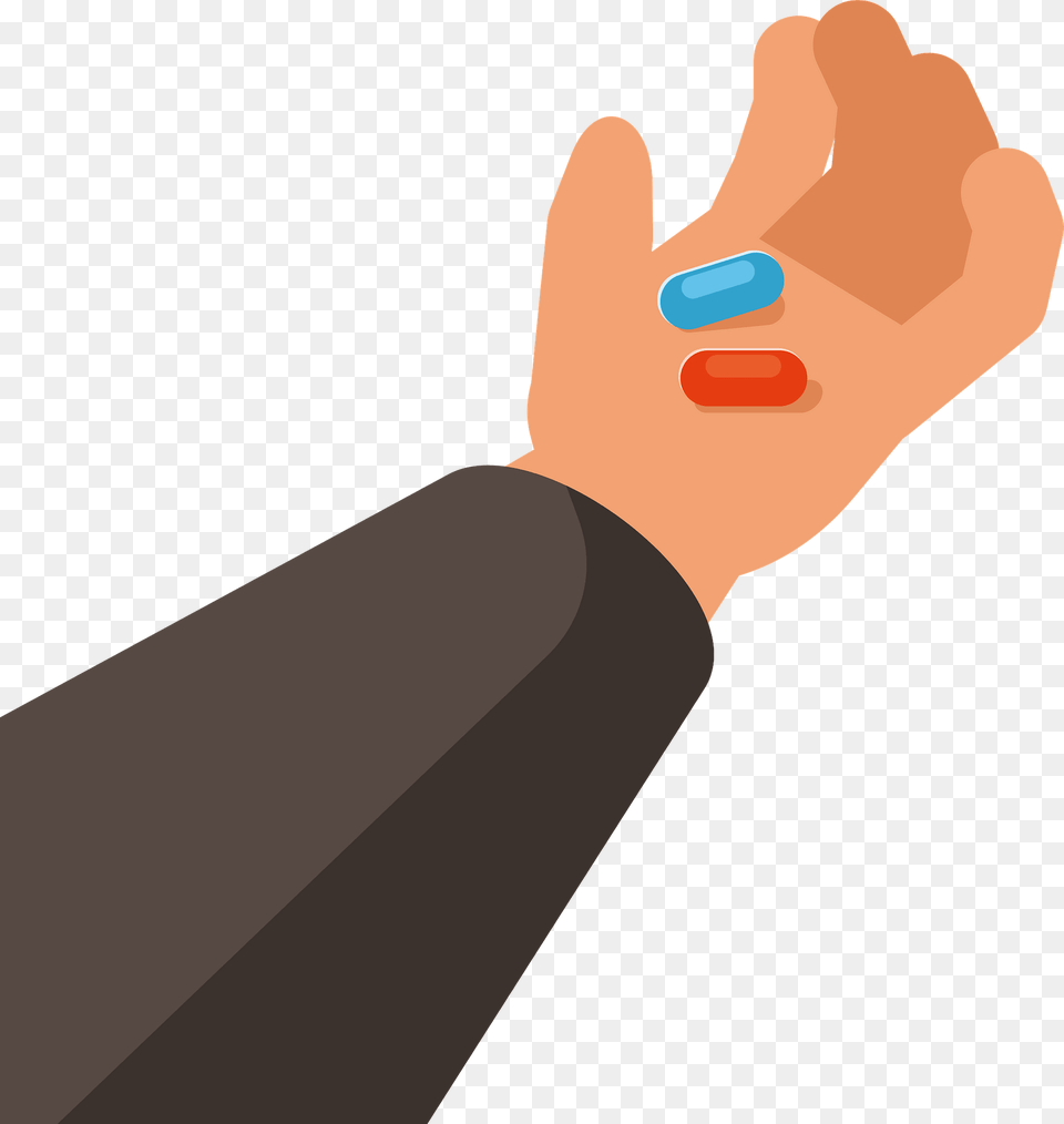 Pills In Hand Clipart, Body Part, Person, Wrist Png Image