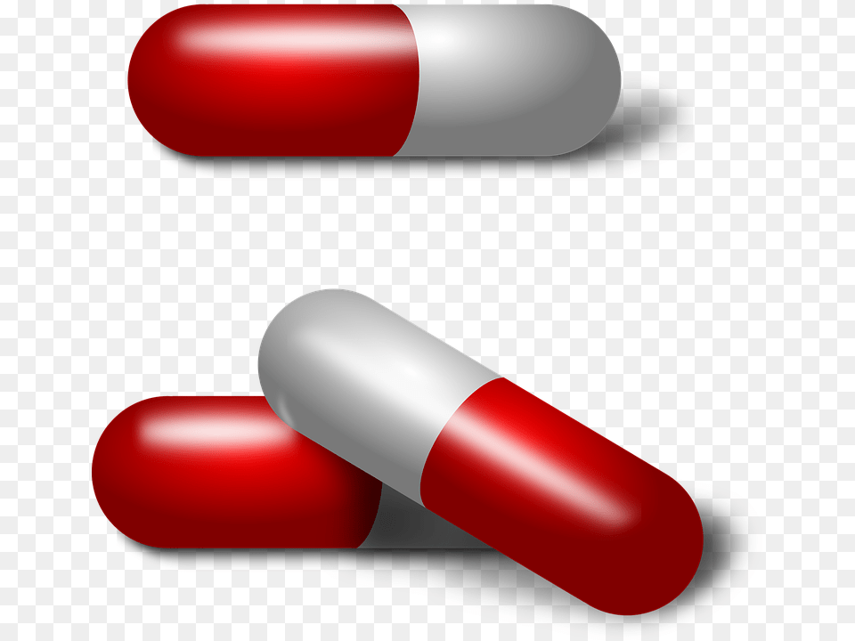 Pills Medicine Capsule Health Pharmacy Red And White Erection Pill, Medication, Dynamite, Weapon Free Png