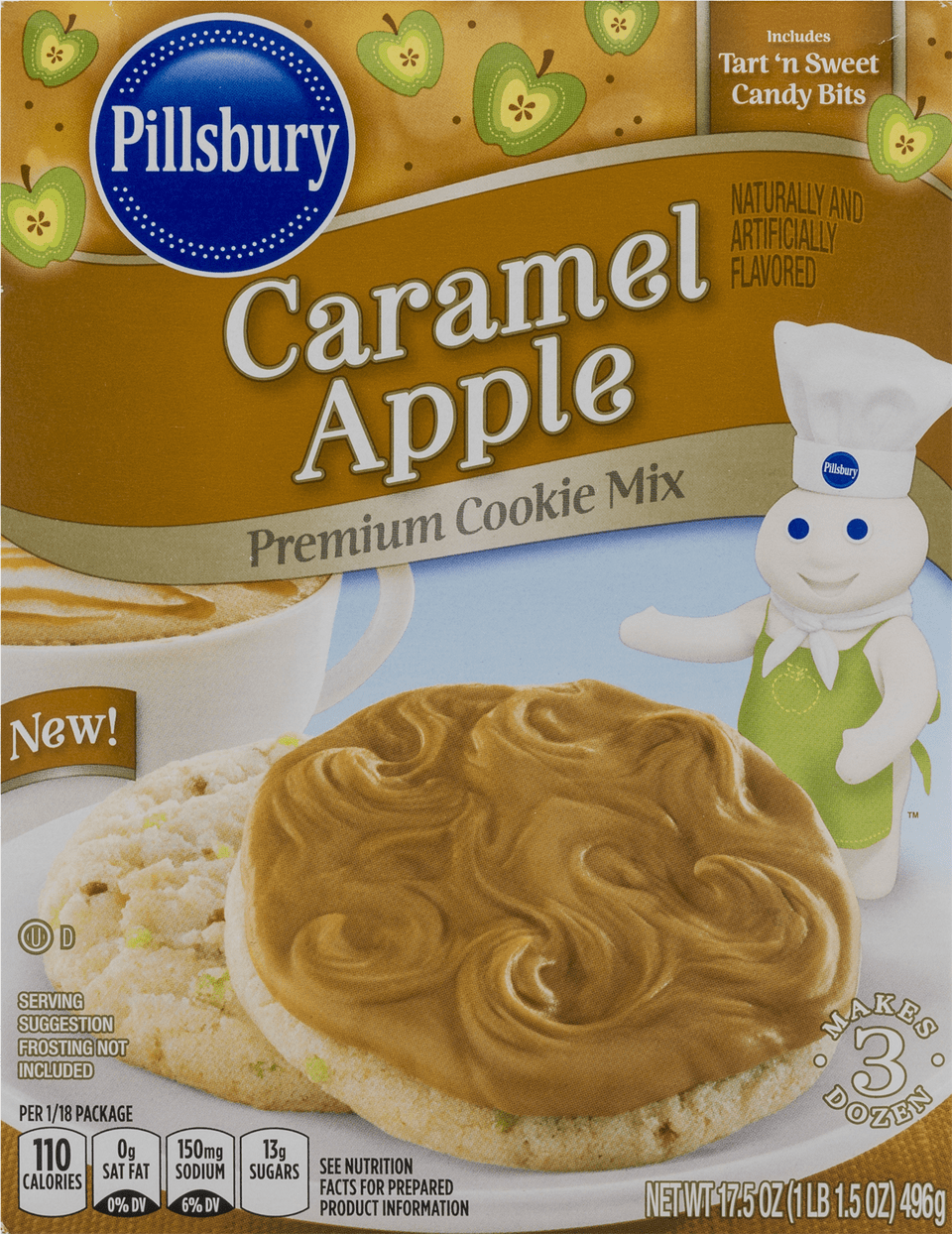 Pillsbury Caramel Apple Cookie Mix 175 Oz, Machine, Sewing, Device, Appliance Free Transparent Png