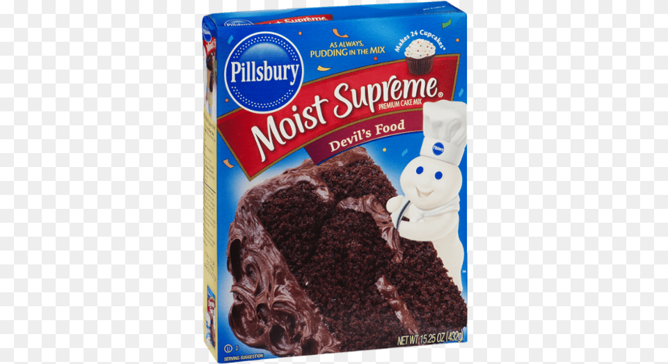 Pillsbury Moist Supreme Cake Mix Devil39s Food, Sweets, Dessert, Cocoa, Snowman Free Transparent Png