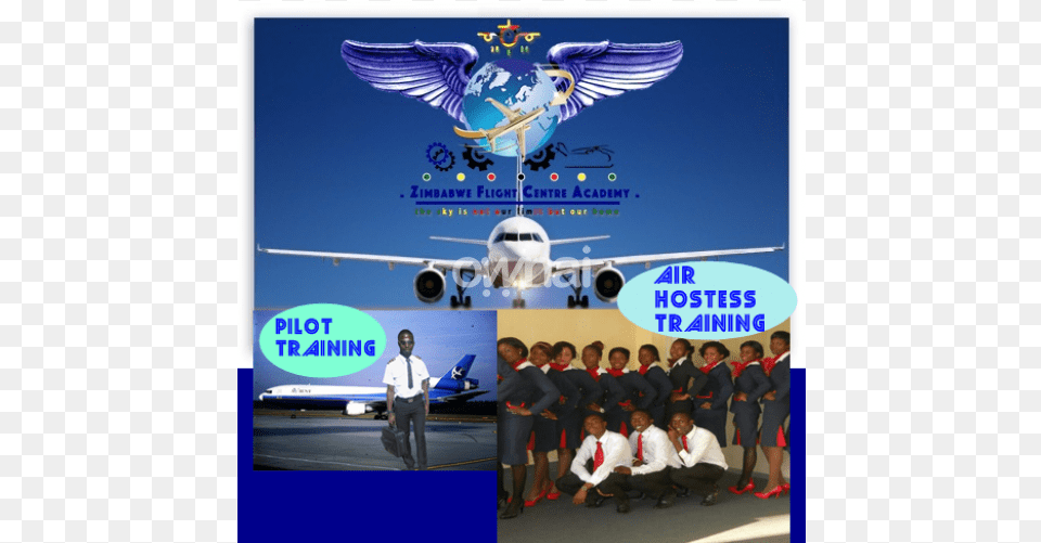 Pilot Amp Air Hostess Training, People, Person, Advertisement, Vehicle Free Transparent Png