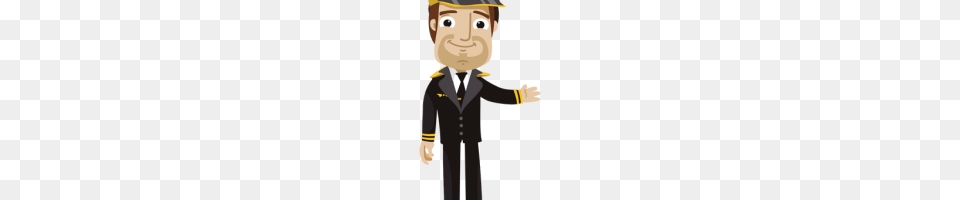 Pilot Cartoon Image, Captain, Officer, Person, Baby Free Png