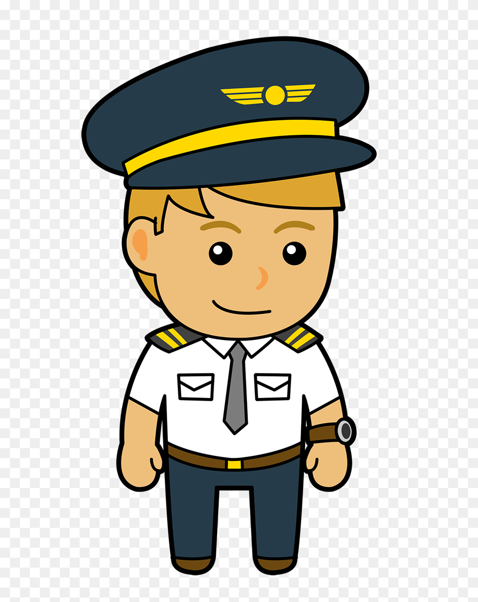 Pilot Clipart Clip Art, Captain, Officer, Person, Baby Free Transparent Png