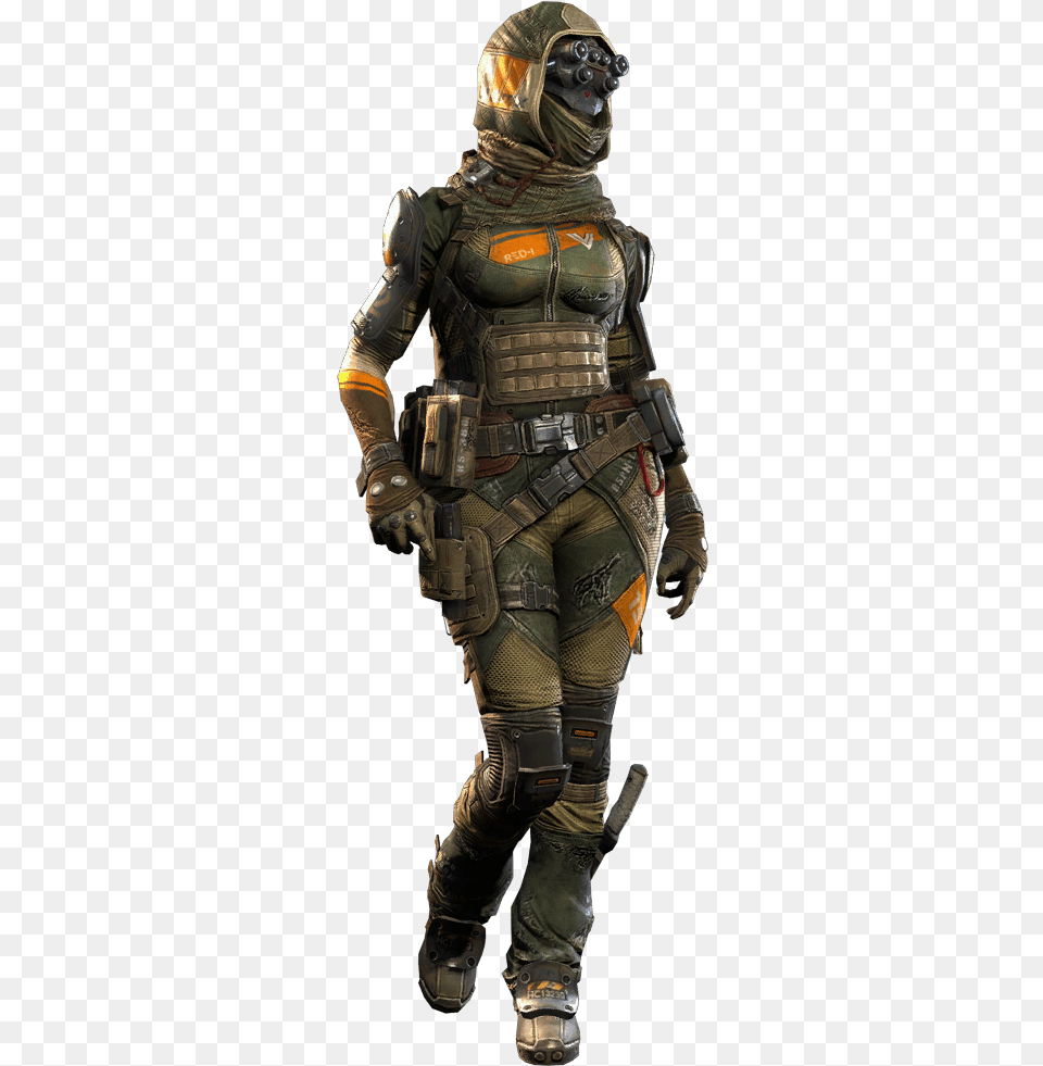 Pilot Female Dm Mcor Female Ninja Character Concept Titanfall Female Pilot Armor, Adult, Male, Man, Person Png Image