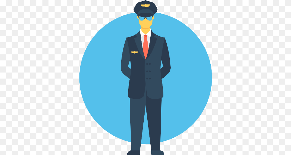 Pilot Icon Icon, Suit, Clothing, Coat, Formal Wear Free Png