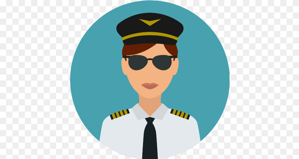 Pilot Icon Pilot, Accessories, Sunglasses, Captain, Person Png Image