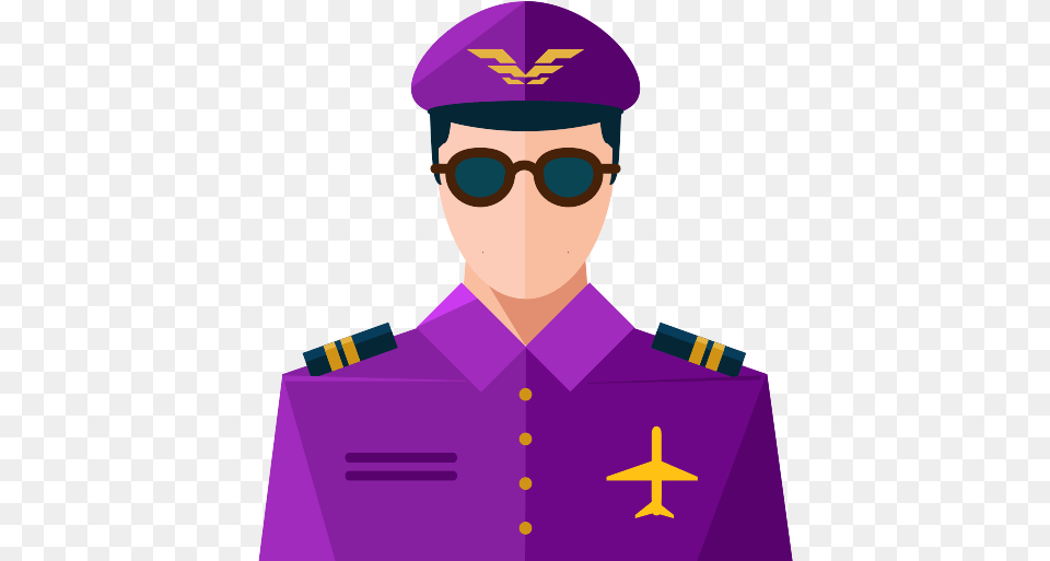 Pilot Icon Pilot Vector Icon, Accessories, Purple, Person, People Free Png Download