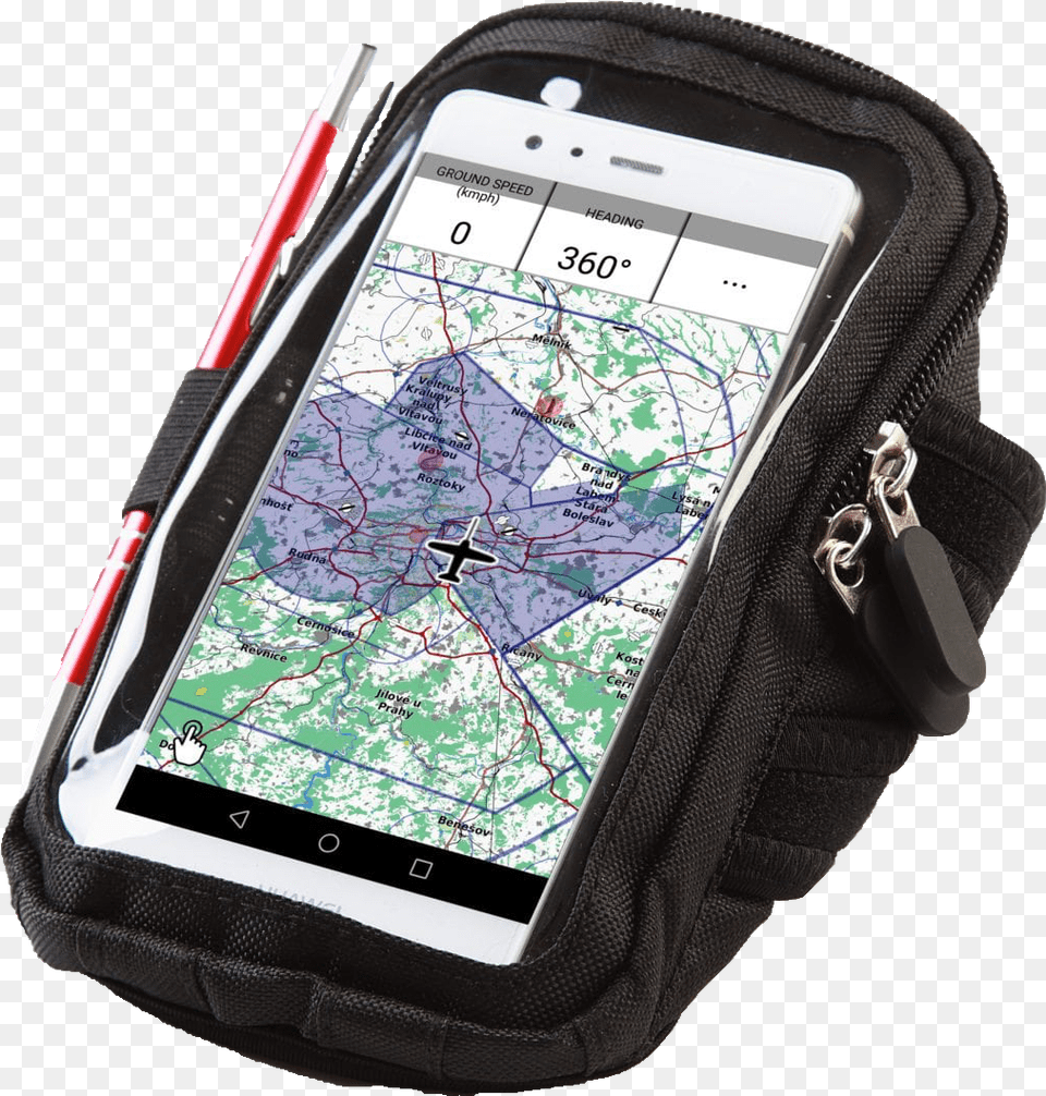 Pilot Kneeboard For Smartphones And Iphone, Electronics, Gps, Computer, Hand-held Computer Free Transparent Png