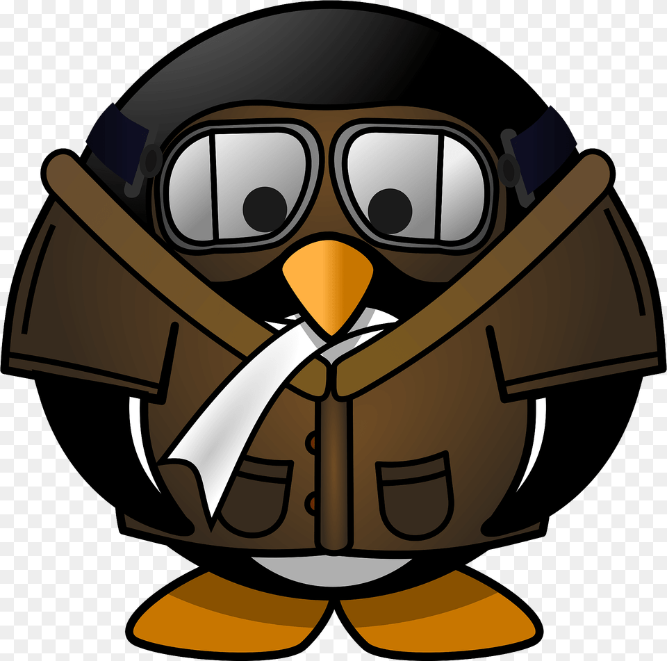 Pilot Penguin Clipart, Accessories, Formal Wear, Tie, Bulldozer Png Image