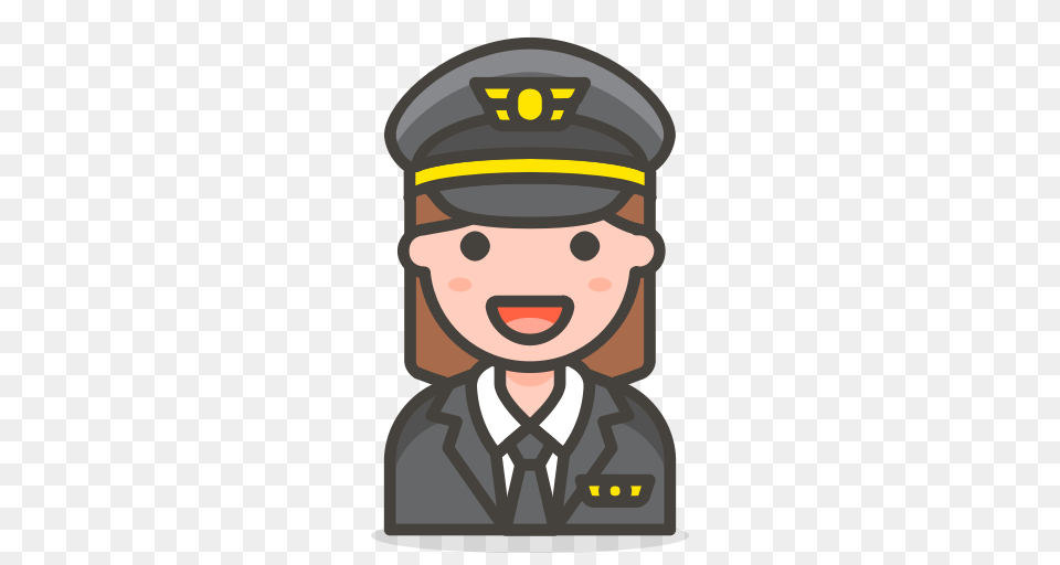Pilot Woman Icon, Captain, Officer, Person, Baby Png