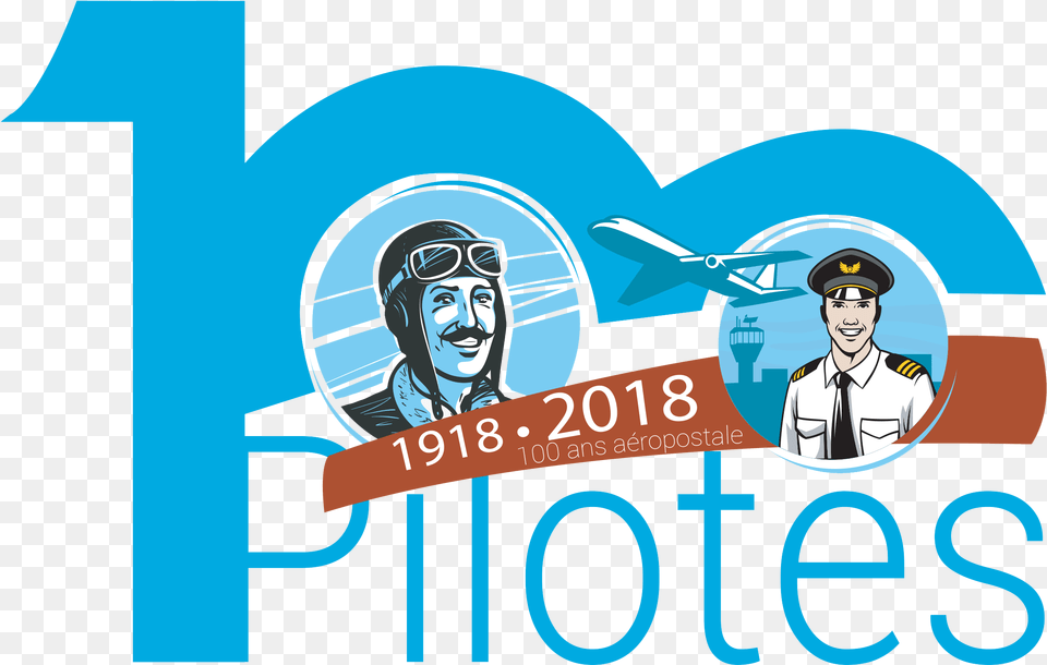 Pilotes Pour Les 100 Ans De L Aropostale Poster, Adult, Person, Man, Male Free Transparent Png