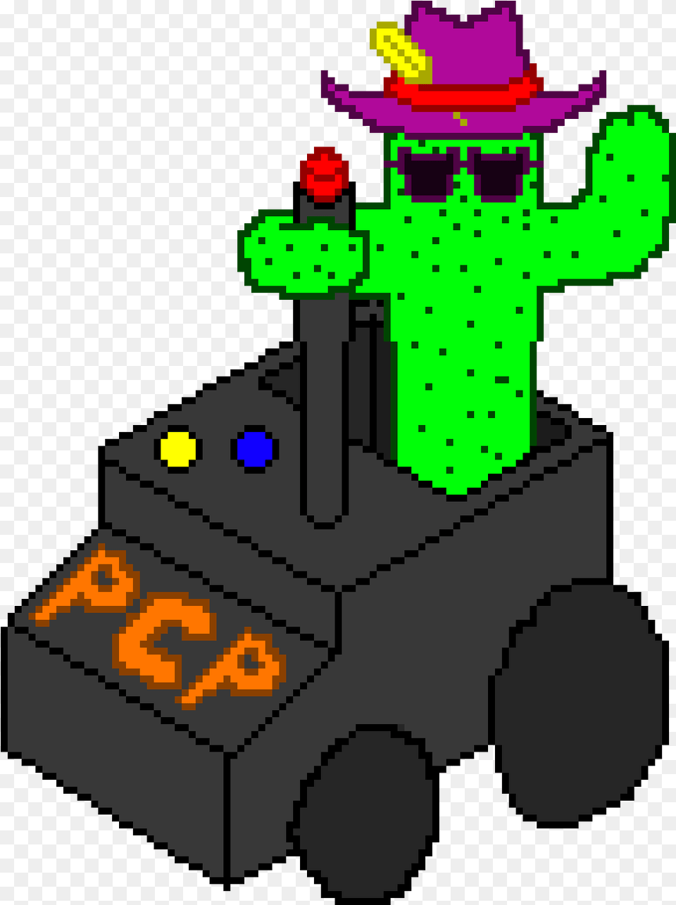 Pimp Cactus Logo Pixel Art Maker Kraken Of The Sea Earthbound, Person Free Png Download