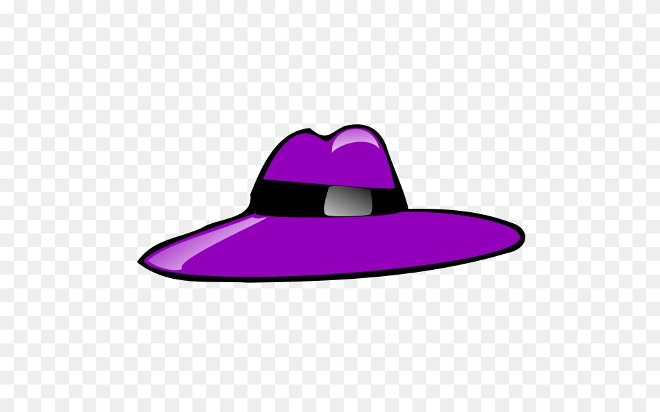 Pimp Hat Clip Arts For Web, Clothing, Purple, Sun Hat, Sombrero Png