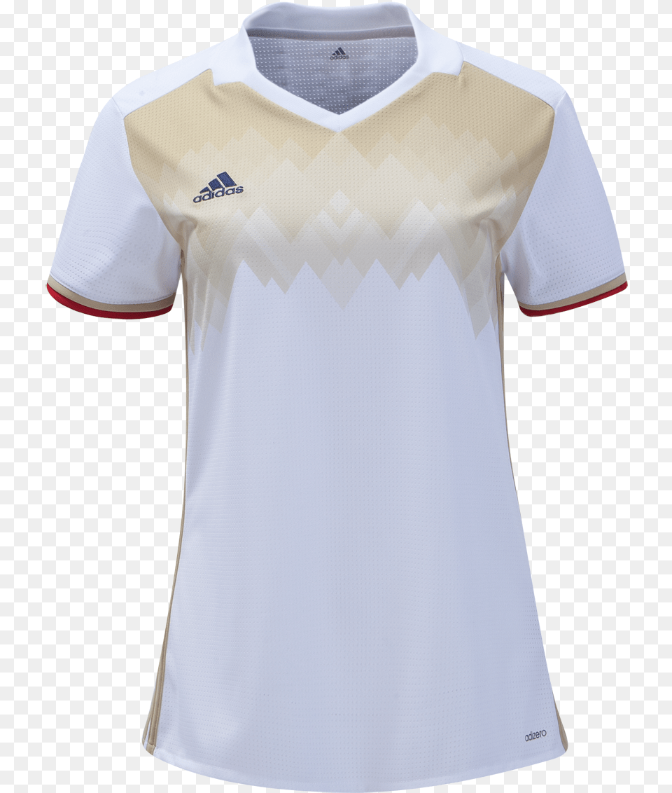 Pin Adidas Gold Logo, Clothing, Shirt, Jersey, T-shirt Png