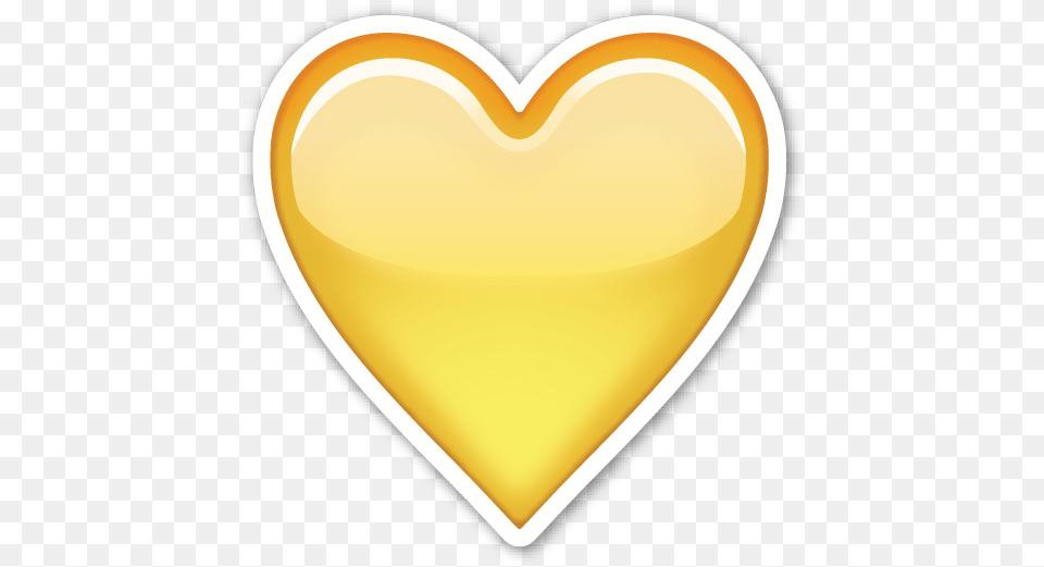 Pin Af Digterinden P Love To My Yellow Heart Emoji Sticker, Disk Free Png