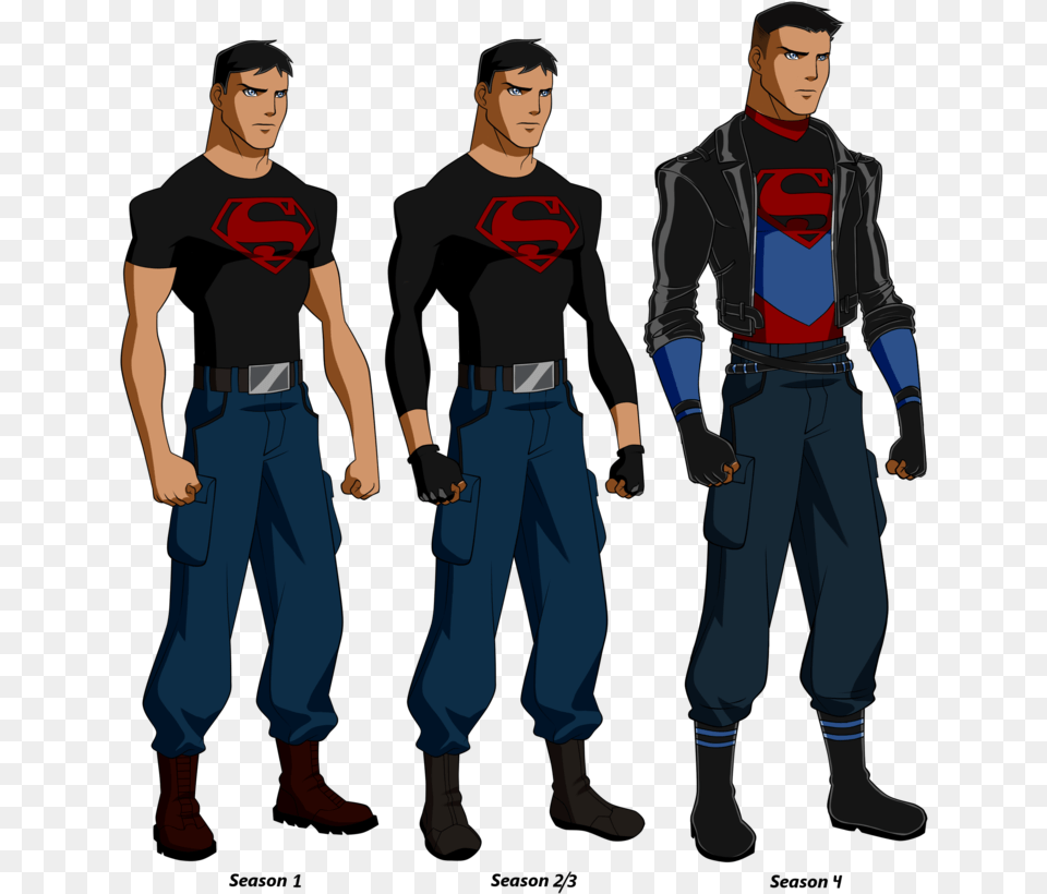 Pin Ana Flvia Galvo On Supar Bay Super Superboy Young Justice Fanart, Clothing, Sleeve, Pants, Long Sleeve Free Png