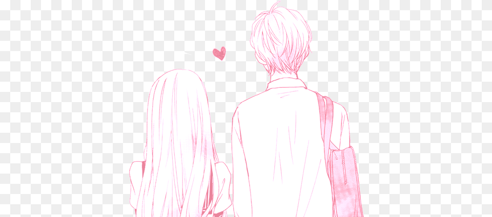 Pin Anime Couple Sketch Drawing, Publication, Book, Comics, Adult Free Transparent Png