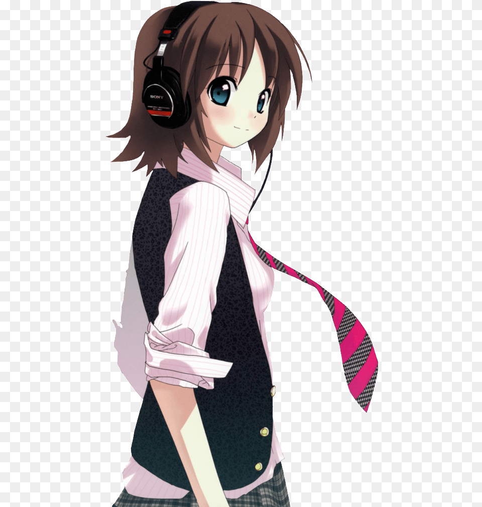 Pin Anime Girl Cool, Publication, Book, Comics, Adult Free Png