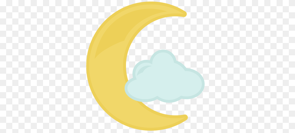 Pin Baby Moon And Stars Clipart, Produce, Banana, Food, Fruit Png Image