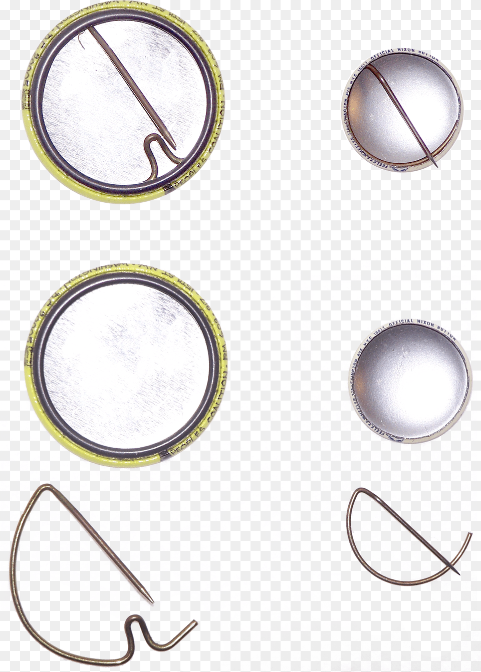 Pin Back Button Assembly Back Of Button Pins, Accessories Png