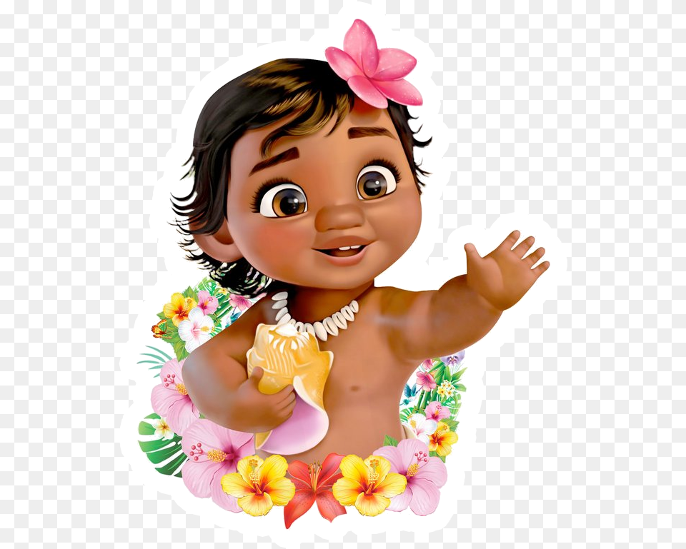 Pin Background Baby Moana, Doll, Face, Head, Person Free Png