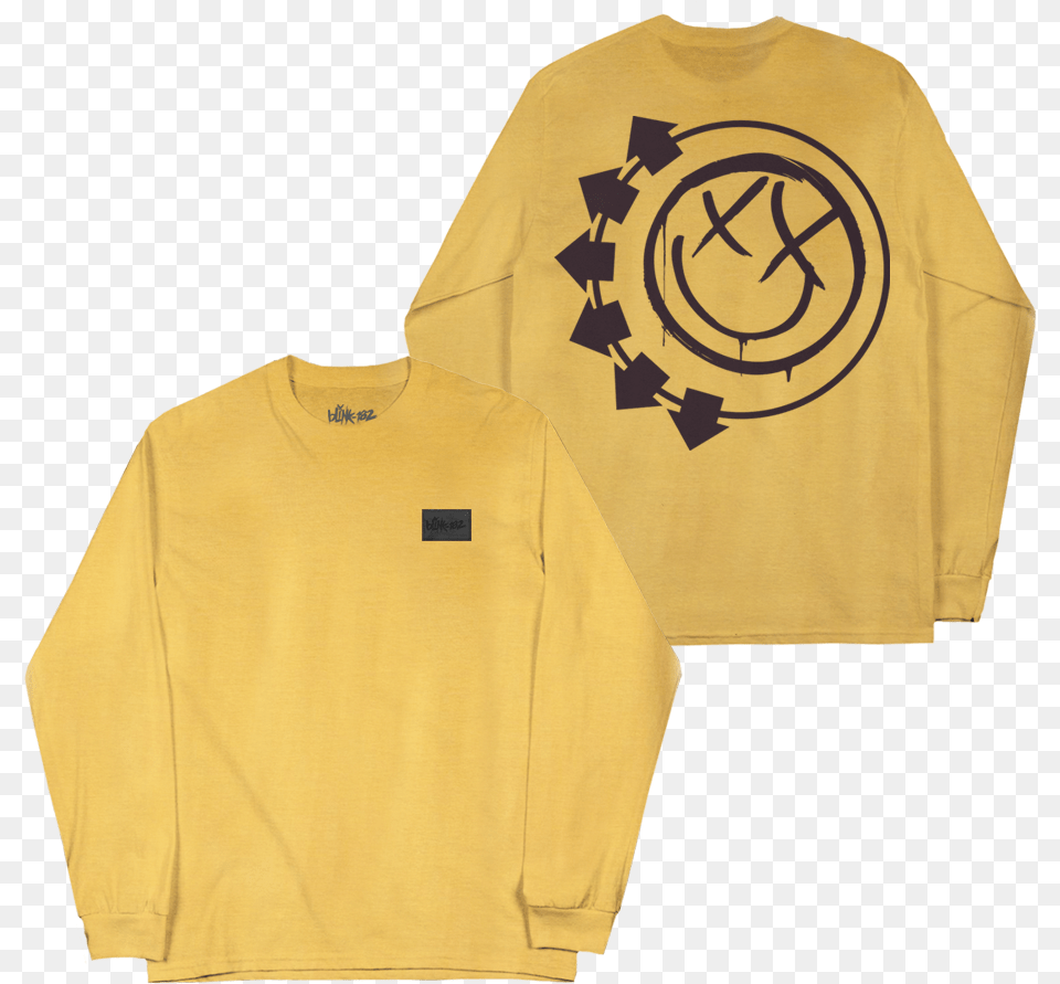 Pin Blink 182, T-shirt, Clothing, Long Sleeve, Sleeve Free Transparent Png